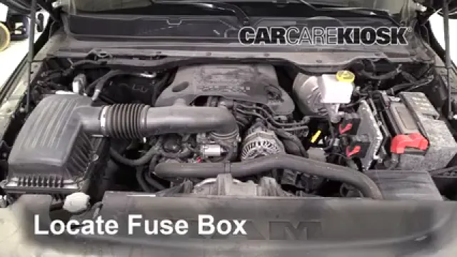 2019 Ram 1500 Big Horn 5.7L V8 Crew Cab Pickup Fusible (motor) Cambio